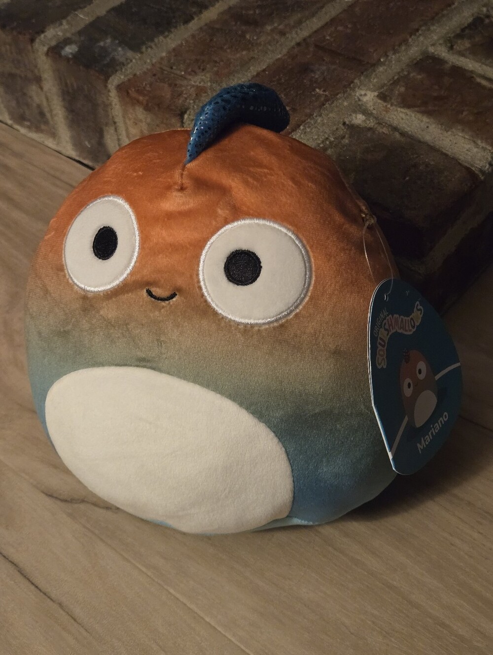 NWT Squishmallows 7.5" Mariano the Chameleon Ombre Plush